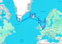 28-DAY LEGENDARY SOLAR ECLIPSE WITH GREENLAND & SCOTLAND - J650B