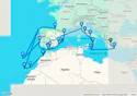 An Extended Journey Across Three Seas, from the Aegean to the Atlantic