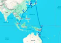 Singapore To Sydney Cruise - Q804E