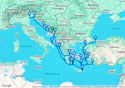 29-DAY MEDITERRANEAN MEDLEY: ITALY, TURKEY, GREECE & BALKANS - 8741C