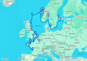 Ultimate European Voyage: Bordeaux to the Scandinavian Fjords - Cruise & Land Journey