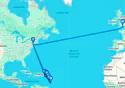 Transatlantic Crossing and Caribbean Celebration - M634B