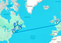 Transatlantic Crossing, New England and Canada Cruise - M623D