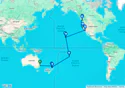Tahiti, Hawaii & South Pacific Crossing - 1710A