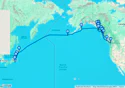 35-DAY JAPAN, ALASKA, GLACIER BAY & PACIFIC CROSSING