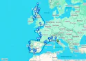 Rome To Dublin Grand Voyage