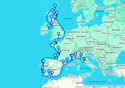 Rome To Dublin Grand Voyage