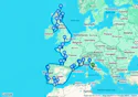 Rome To Dublin Grand Voyage