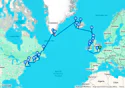 36-DAY SOLAR ECLIPSE, ICELAND, GREENLAND & CANADA