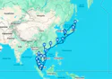 Japan & Southeast Asia Grand Adventure Cruise - H631B