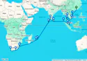 Hong Kong To Cape Town Grand Voyage