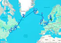 43-DAY SCANDINAVIA, SOLAR ECLIPSE AND FIRE & ICE PASSAGE