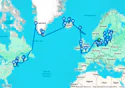Copenhagen To New York Transatlantic Grand Voyage