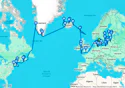 Copenhagen To New York Transatlantic Grand Voyage