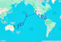 46-DAY WORLD CRUISE: SOUTH PACIFIC & PANAMA CANAL