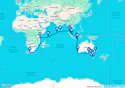 56-DAY WORLD CRUISE: AUSTRALIA, BALI DISCOVERY & EAST AFRICA - 6922B