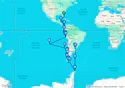 57-DAY PANAMA CANAL, CHILEAN FJORDS, ANTARCTICA & FALKLANDS