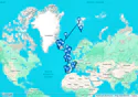 62-DAY SUMMERTIME IN THE RIVIERA, NORTH ATLANTIC & SVALBARD