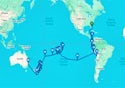 62-DAY WORLD CRUISE: PANAMA CANAL, POLYNESIA & NEW ZEALAND