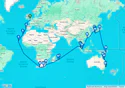 Southampton To Sydney Cruise - Q803D