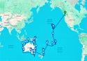 69-DAY SOUTH PACIFIC CROSSING & AUSTRALIA CIRCUMNAVIGATION - N671A