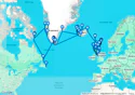 70-DAY BRITISH ISLES, ICELAND, LABRADOR COAST & GREENLAND - V828D