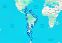 70-DAY GRAND SOUTH AMERICA & ANTARCTICA VOYAGE - X711