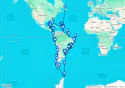 Circle South America Grand Voyage