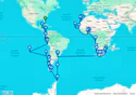 112-DAY CAPE TO CAPE WORLD CRUISE: MIAMI TO LISBON