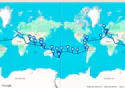 Italy, France, Spain, Turks and Caicos Islands, Bahamas, Panama, Ecuador, Peru, Chile, Pitcairn,