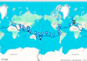 Italy, France, Spain, Turks and Caicos Islands, Bahamas, Panama, Ecuador, Peru, Chile, Pitcairn,
