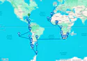 120-DAY CAPE TO CAPE WORLD CRUISE: MIAMI TO DOVER