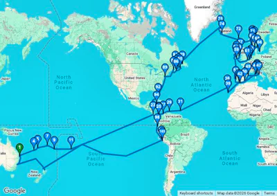 Grand World Odyssey - Roundtrip Brisbane - A915E