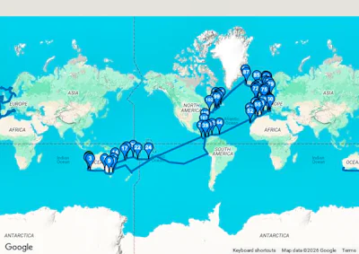 Grand World Odyssey - Perth (Fremantle) to Sydney - A914G