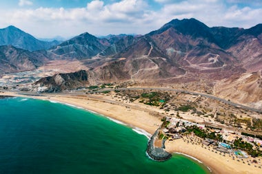 View of Fujairah, United Arab Emirates