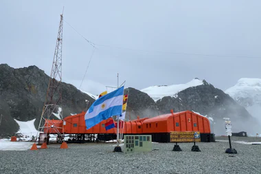 View of South Orkney Islands, Antarctica
