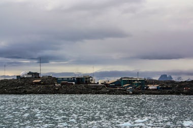 View of Palmer Station, Antarctica