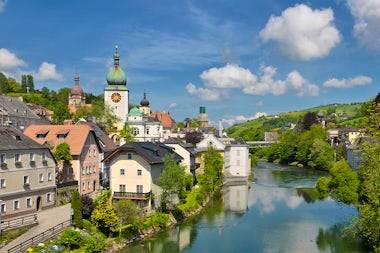 View of Ybbs, Austria