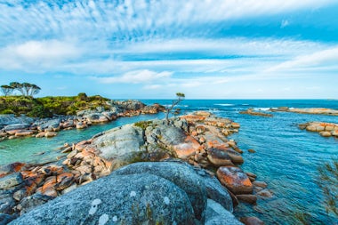 View of Flinders Island, Australia