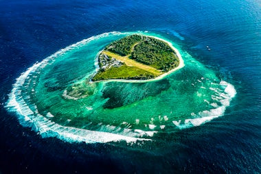 View of Lady Elliot Island, Australia