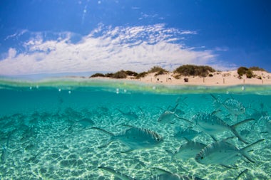 View of Ningaloo Reef, Australia