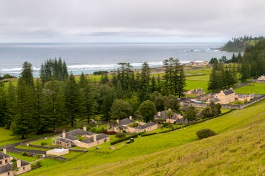 View of Norfolk Island, Australia