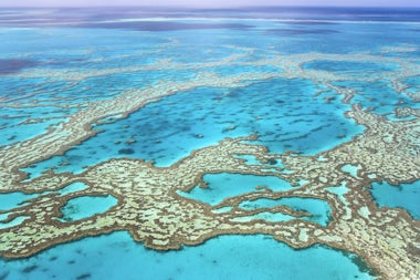 View of Ribbon Reef 5, Australia