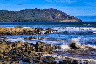 View of South Bruny Island, Australia
