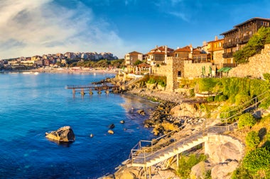 View of Burgas, Bulgaria