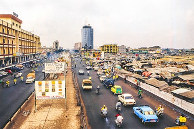 View of Cotonou, Benin