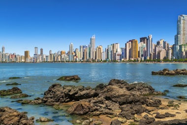 View of Camboriu, Brazil