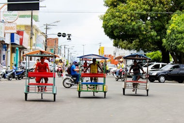 View of Parintins, Brazil