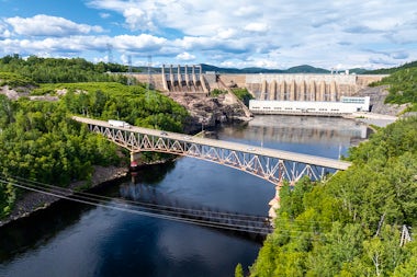 View of Baie-Comeau, Canada