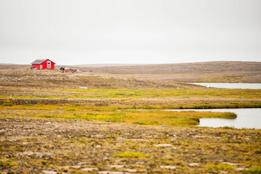 View of Cambridge Bay, Canada